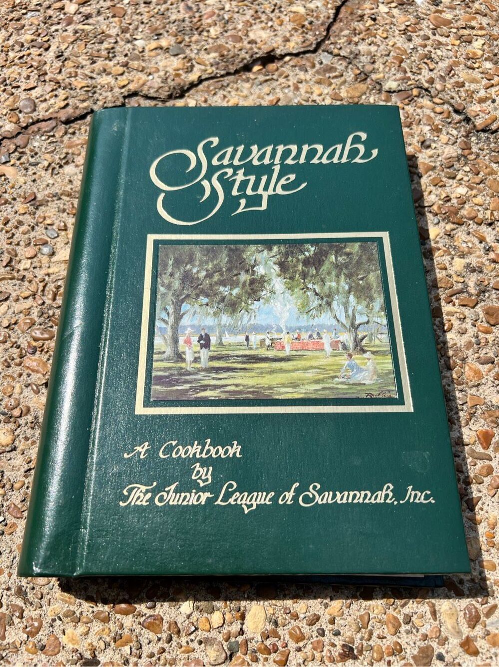 Savannah Style: A Cookbook by Junior League of Savannah 1980 Vintage Hardcover